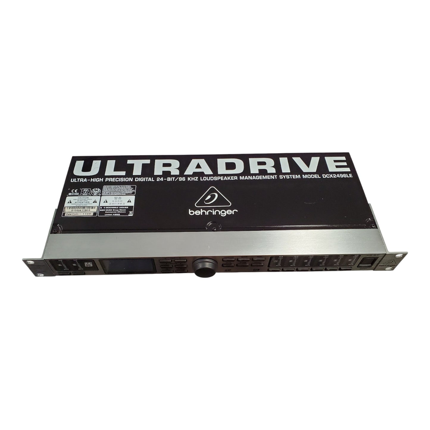 Behringer Ultradrive DCX2496LE 24-Bit/96 kHz Digital Loudspeaker Management System (Refurbished)