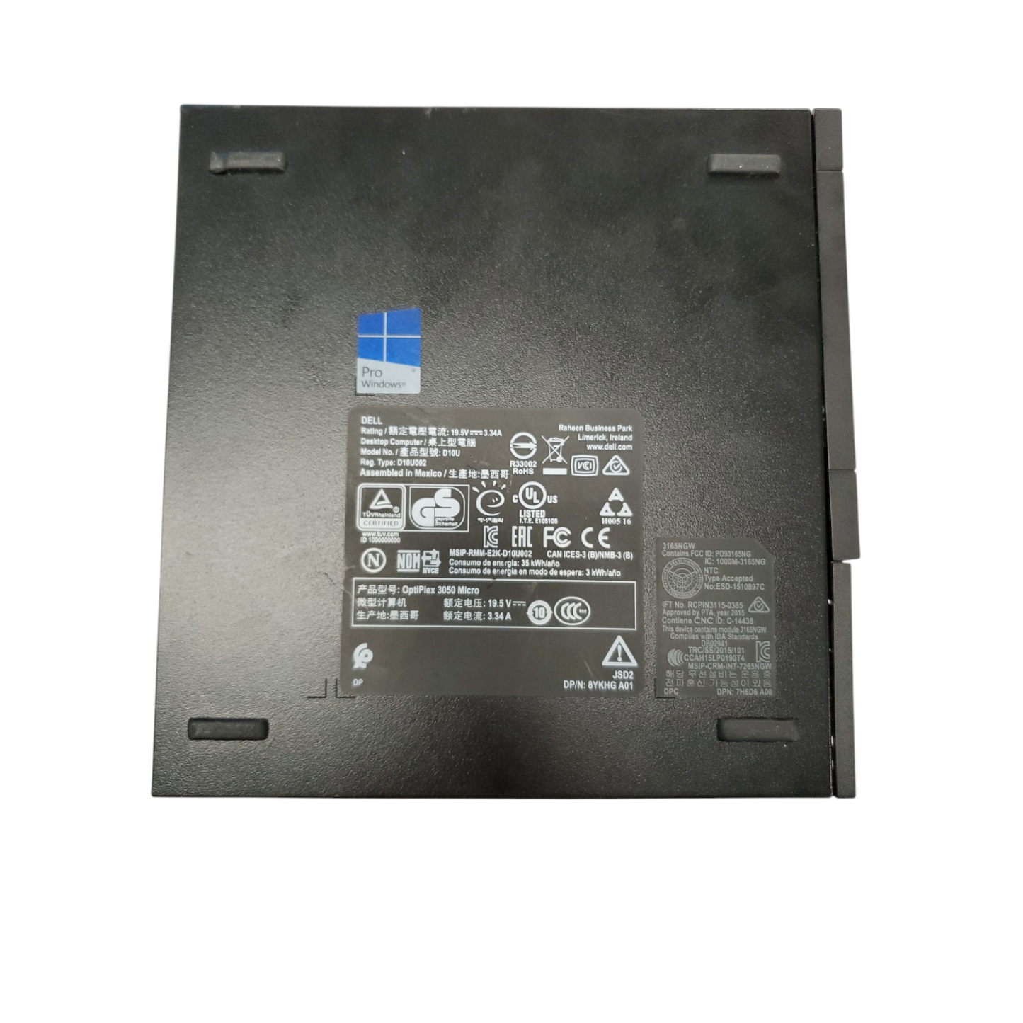 Dell Optiplex 3050 Micro Desktop i5-7th Gen 16GB RAM 256 GB SSD READ DESCRIPTION