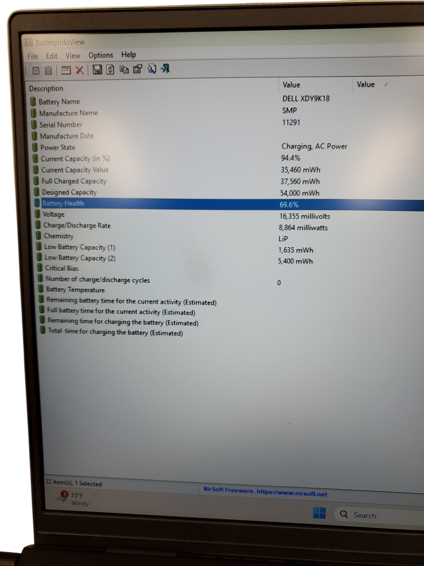 DELL VOSTRO 15 5510 CORE i7 11th GEN 3300 24GB 512GB Win 11 15.6''