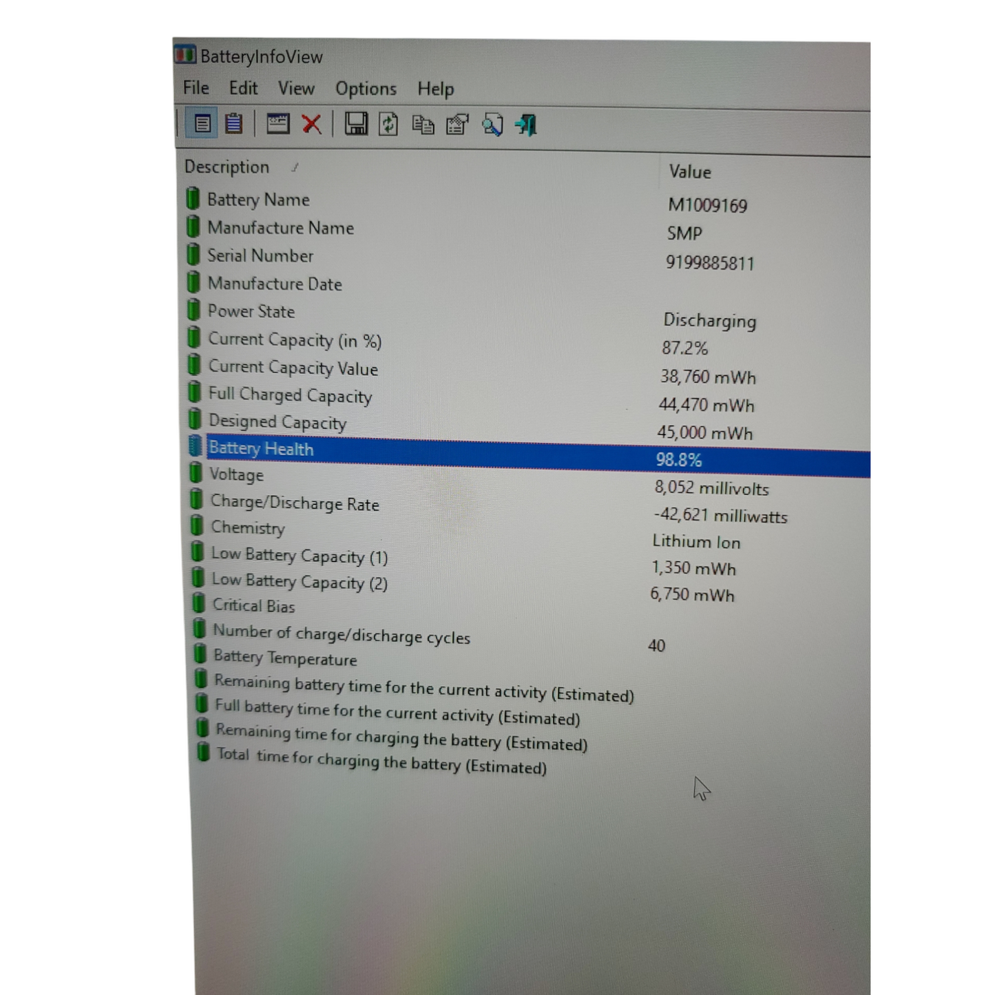 Microsoft Surface PRO 1796 Core i5 7th Gen 2.71GHz 8GB 256GB