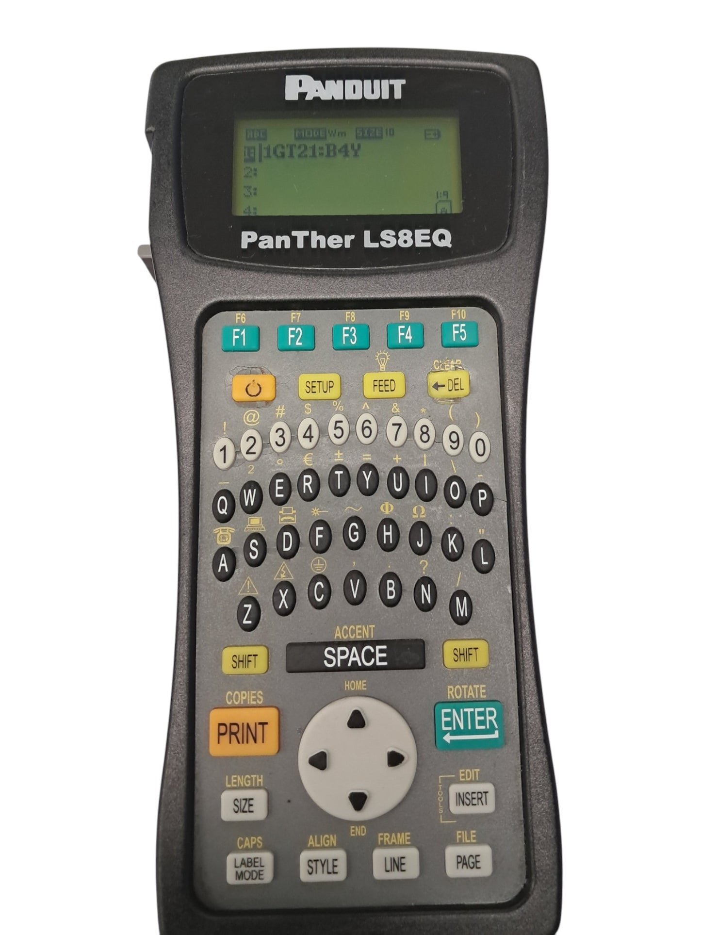 Panduit Panther LS8EQ Qwerty Thermal Label Maker - Read Description