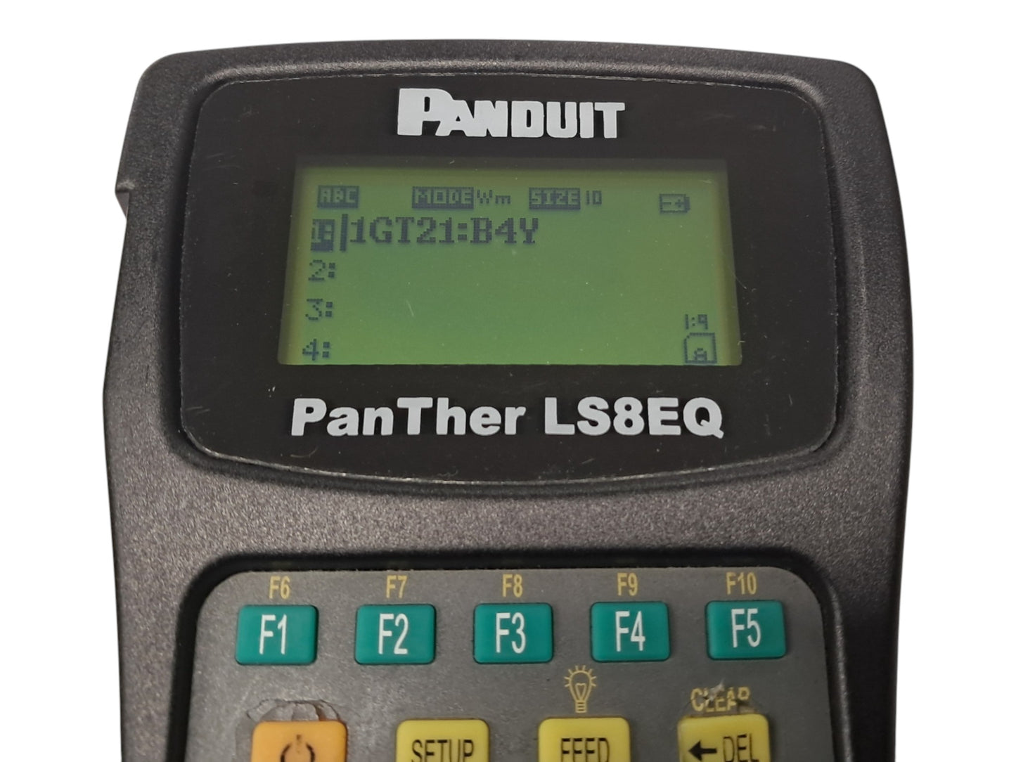 Panduit Panther LS8EQ Qwerty Thermal Label Maker - Read Description