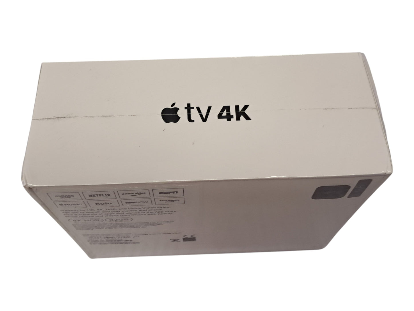 Apple TV 4K - 32GB – Black (MQD22LL/A) – BRAND NEW SEALED