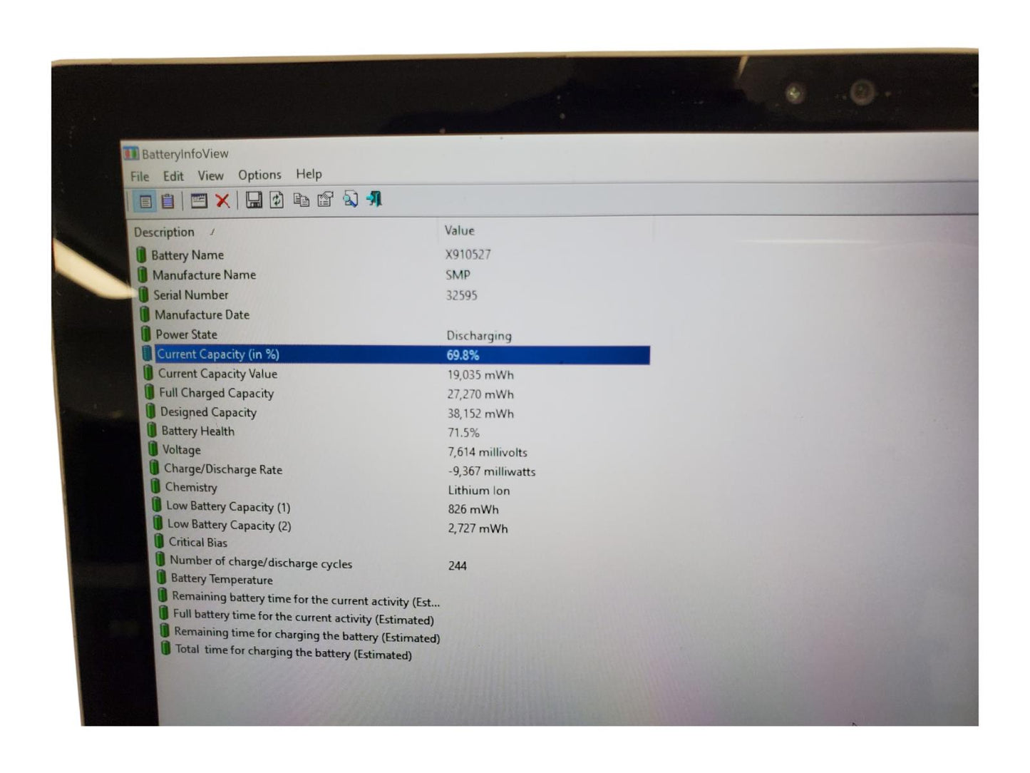 Microsoft Surface Pro 4 Laptop / Tablet 12" i5 6th Gen 2.40GHz 4GB RAM  128GB