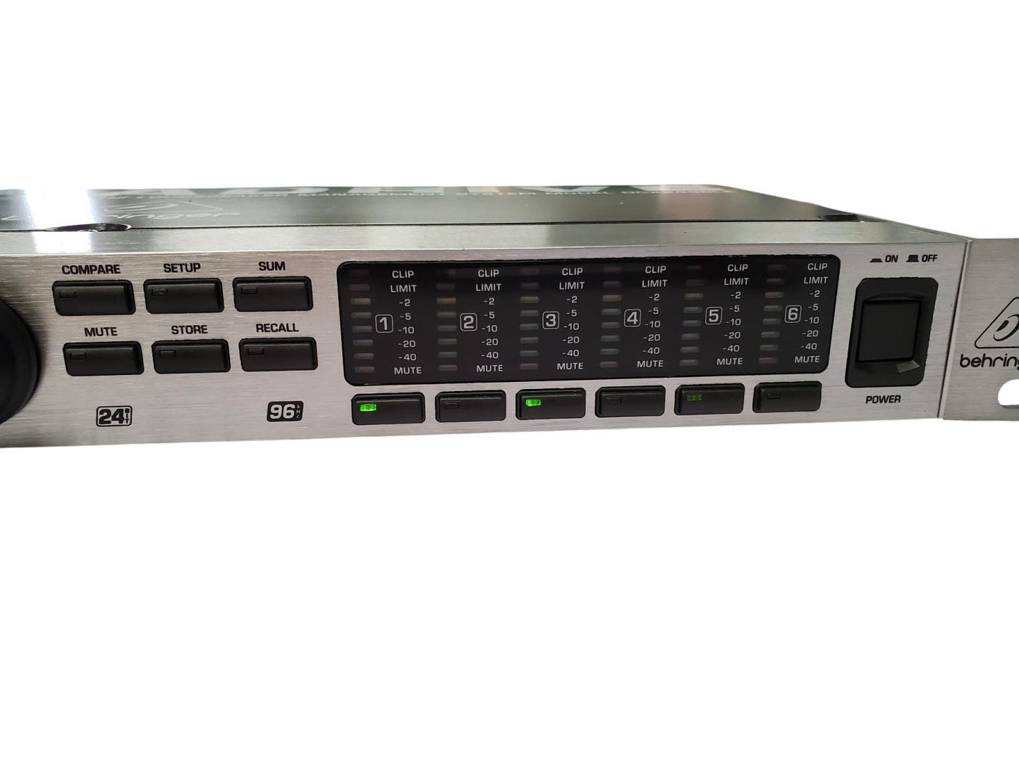 Behringer Ultradrive DCX2496LE 24-Bit/96 kHz Digital Loudspeaker Management System (Refurbished)