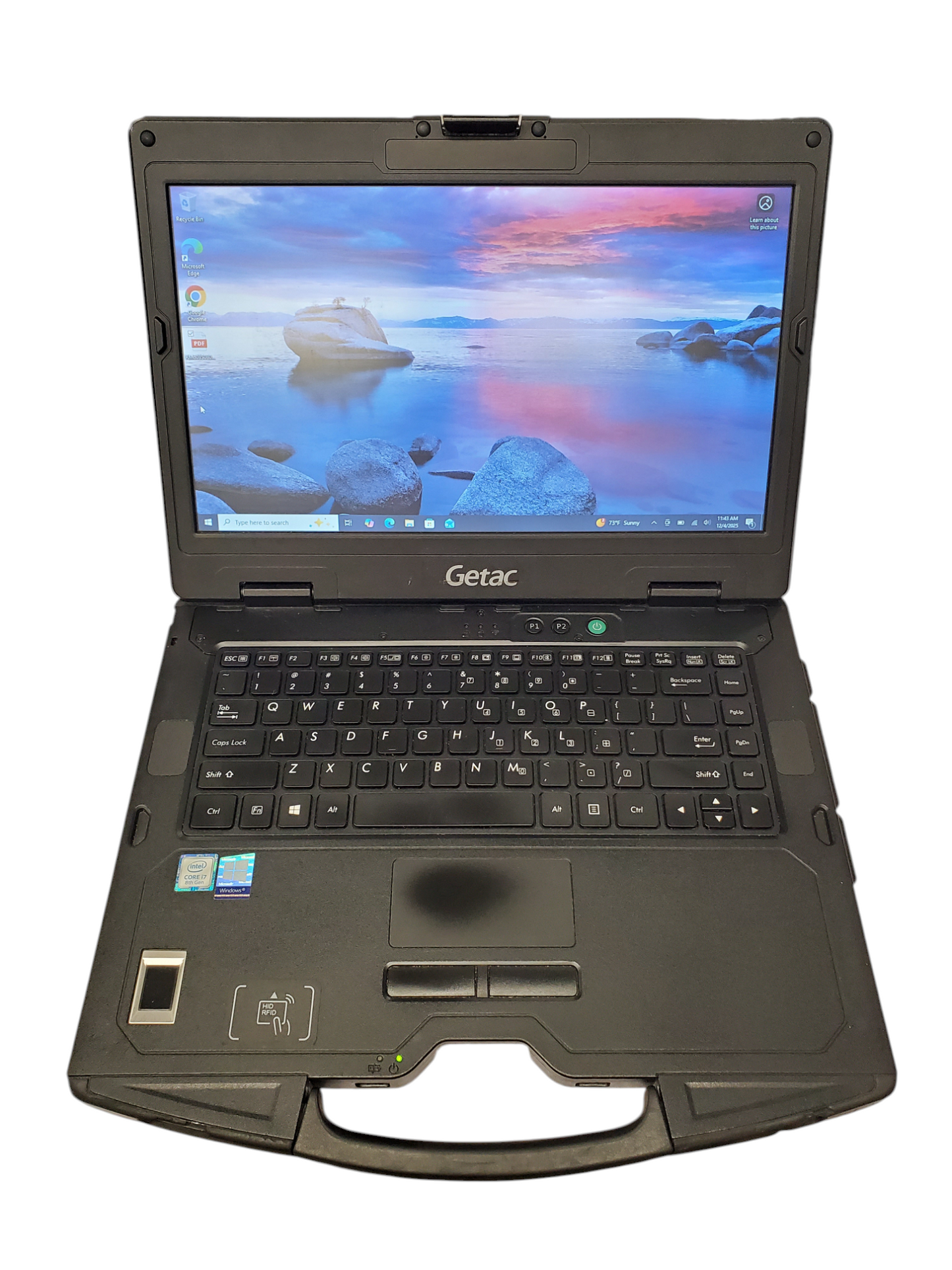 Laptop Getac S410 G2 Core i7 8th gen 1.80Ghz 16gb 256gb Touch Screen  SKU: 2100789 - Read Description