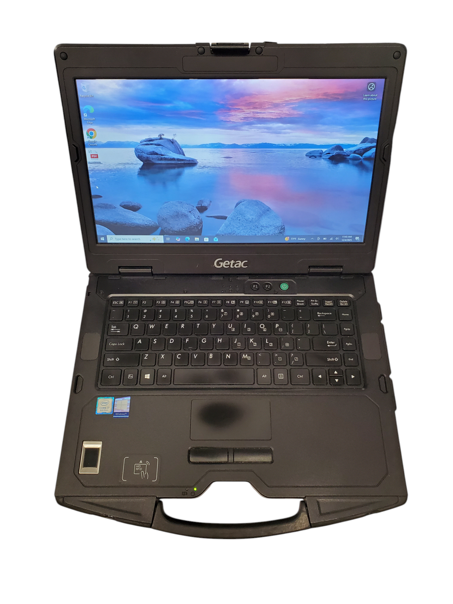 Laptop Getac S410 G2 Core i7 8th gen 1.80Ghz 16gb 256gb Touch Screen  SKU: 2100789 - Read Description