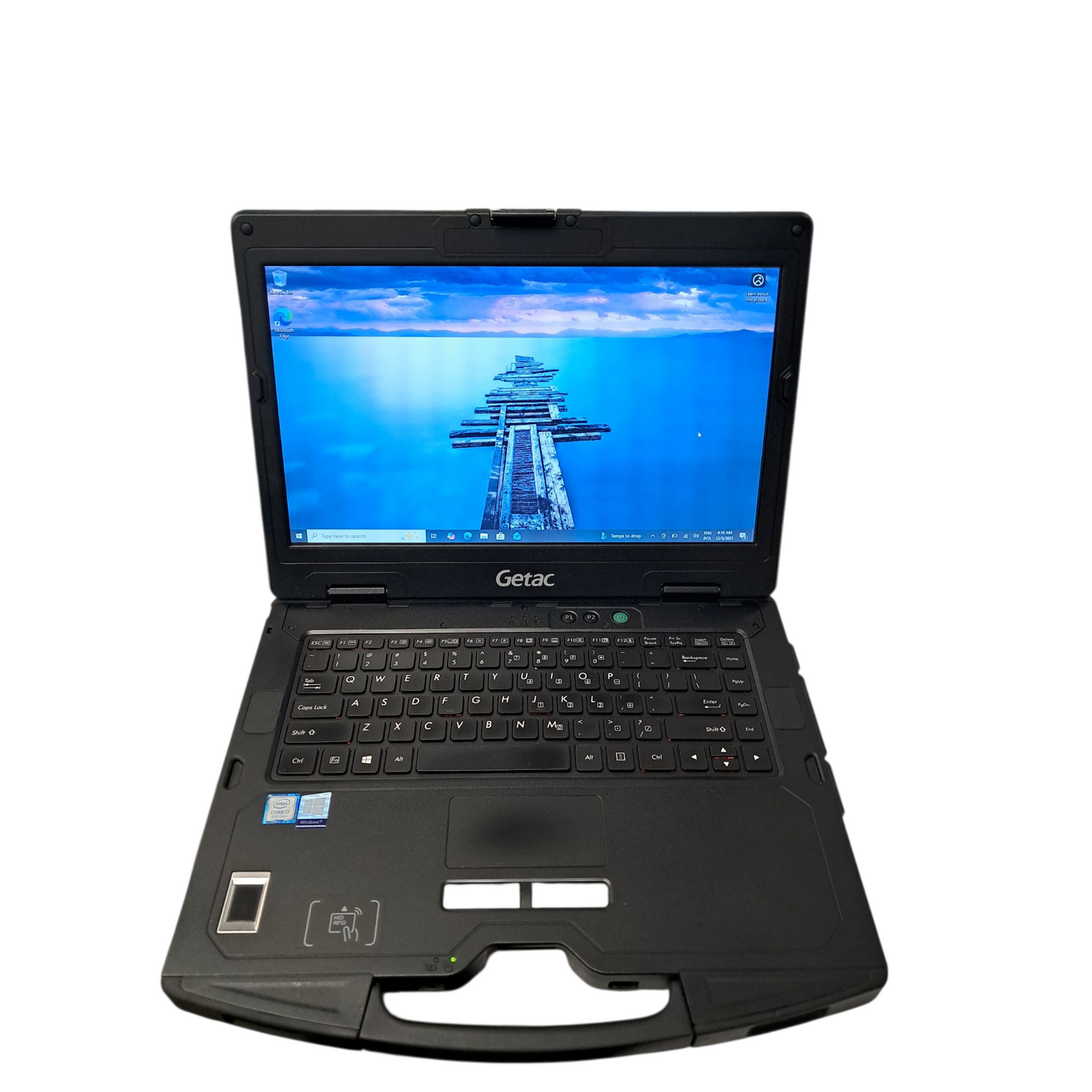 Laptop Getac S410 G2 Core i7 8th gen 1.80Ghz 16gb 256gb M2 Sata Touch Screen  * Read Description*