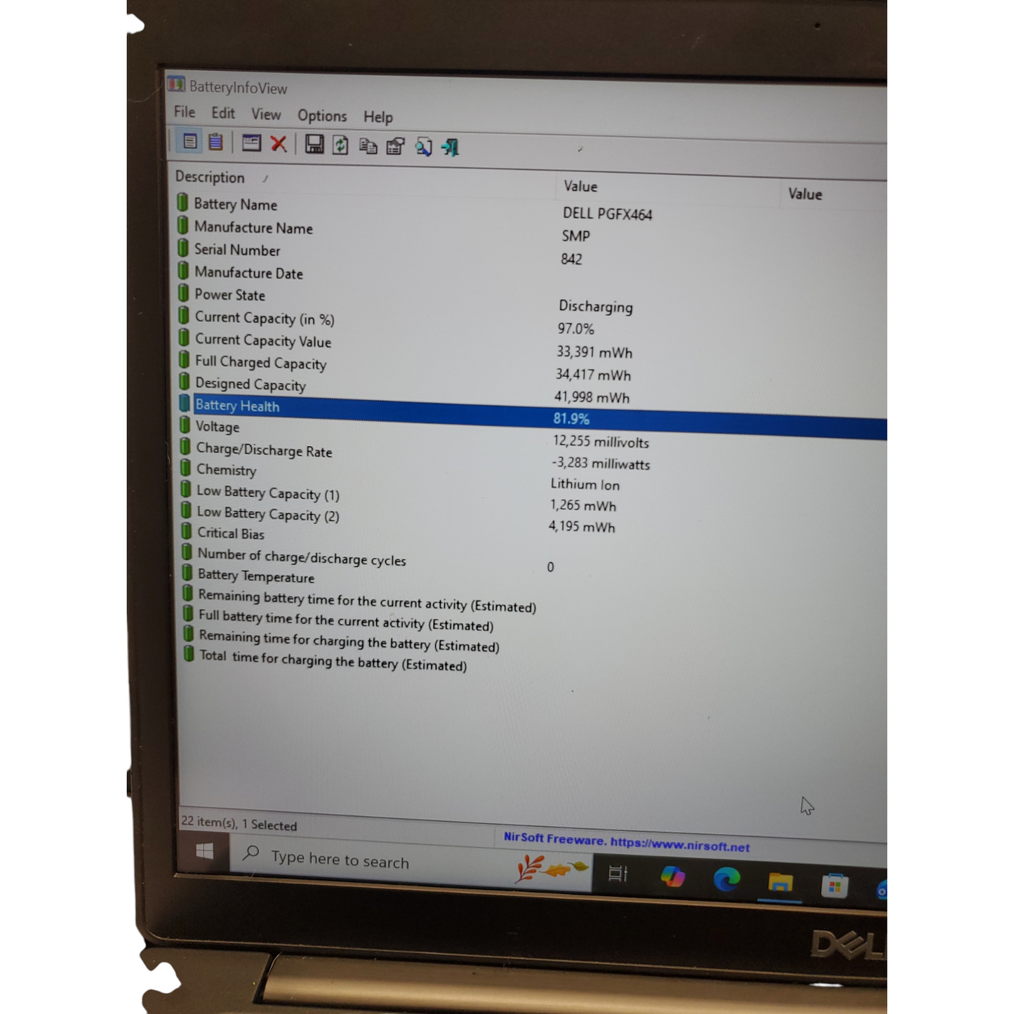 Dell Latitude 7490 Core i7-8th Gen 1.90GHz 8GB 128GB M2