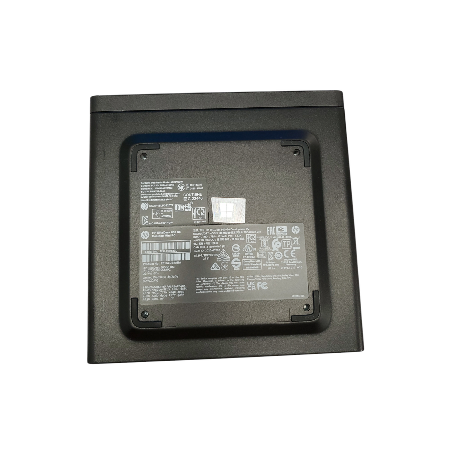 HP EliteDesk 800 G6 Mini SFF  i7 10th gen 16gb 512gb M2