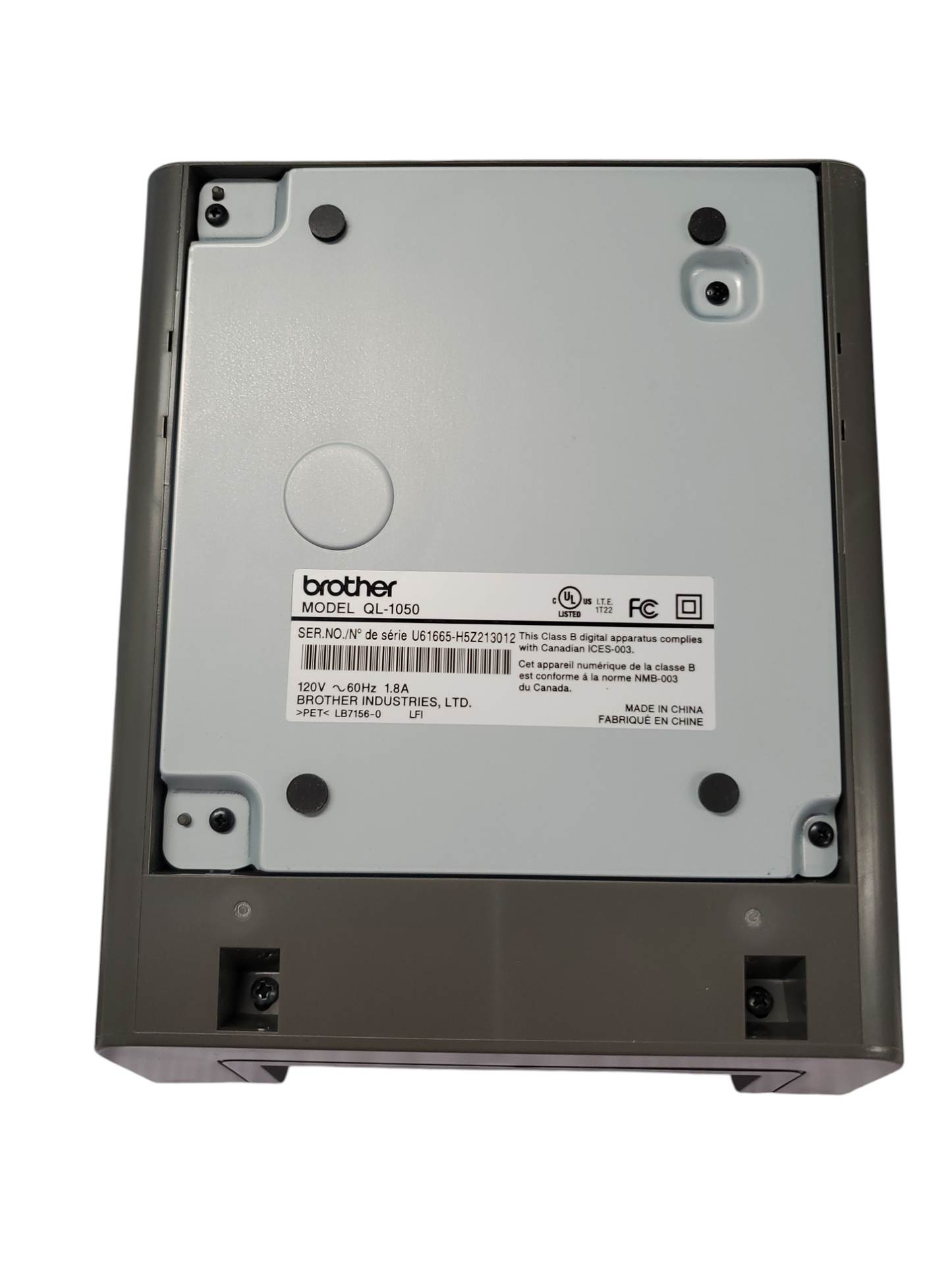 Brother QL-1050 Wide Format PC Label Printer