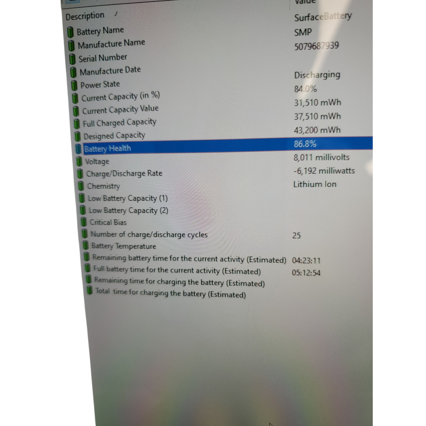 Surface Pro 7 Core i5 10th Gen 1100 8GB 256 GB