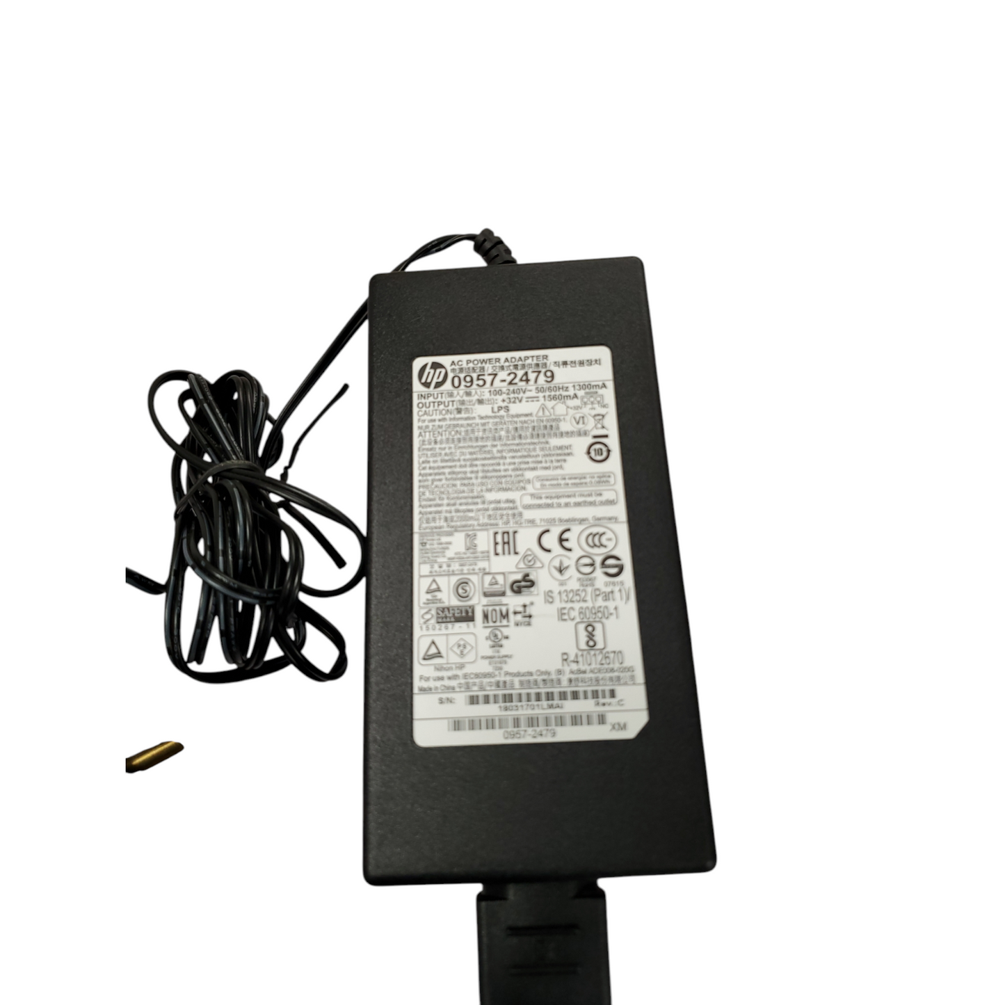 HP ScanJet Pro 3000 S3 AC Power Adapter USB Cable