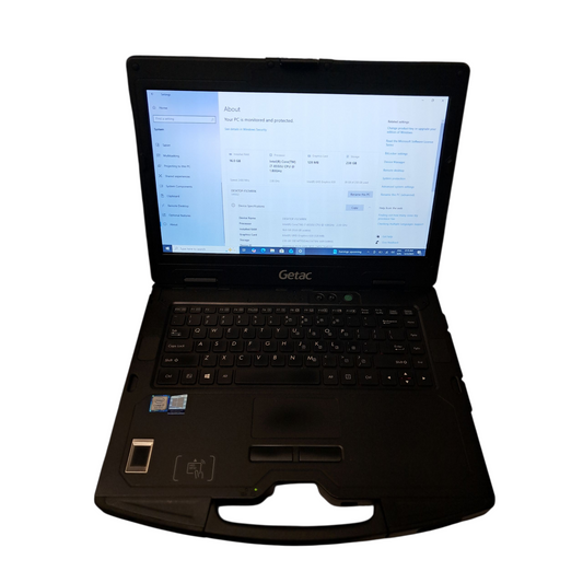 Laptop Gatec S410 G2 Core i7 8th gen 1.80Ghz 16gb 256gb Nvme Touch Screen  * Read Description*