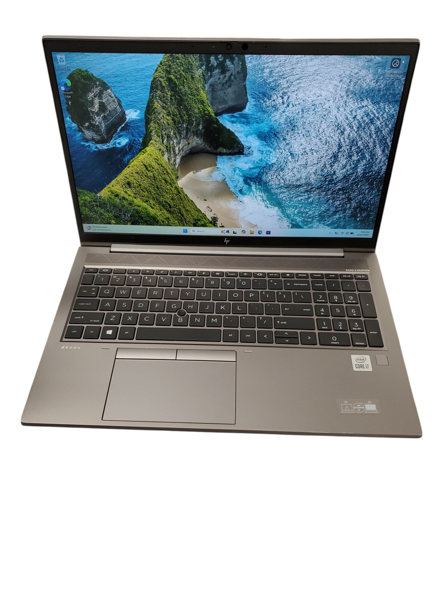 HP Zbook FireFly 15 G7  | Intel Core i7 10th Gen | 1.80Ghz | 16GB RAM | 512GB M2 | 15.6'' Win11