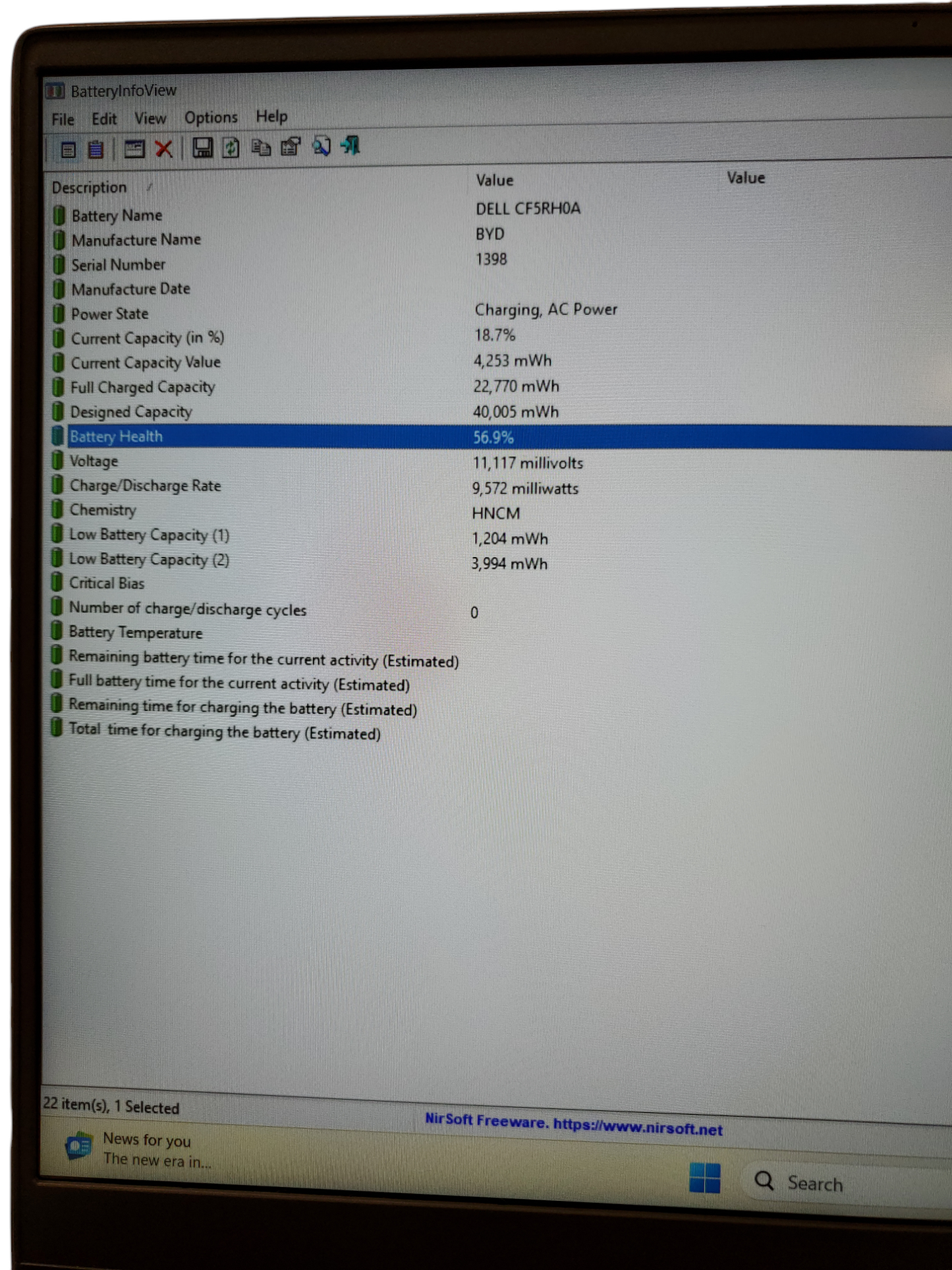 DELL VOSTRO 5502 CORE i7 11th GEN 2800 16 GB 512 GB Win 11 15.6''