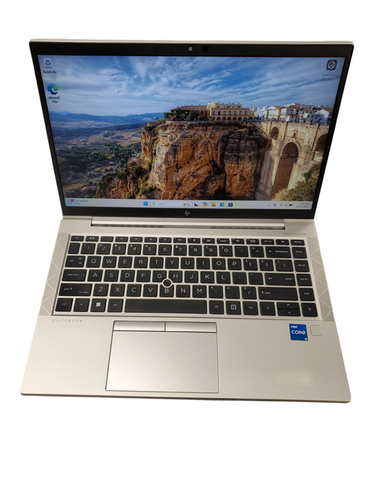 HP EliteBook 840 G7 Laptop de 14" i5-10ª geração 1,60 GHz 12 GB de RAM 256 GB M2