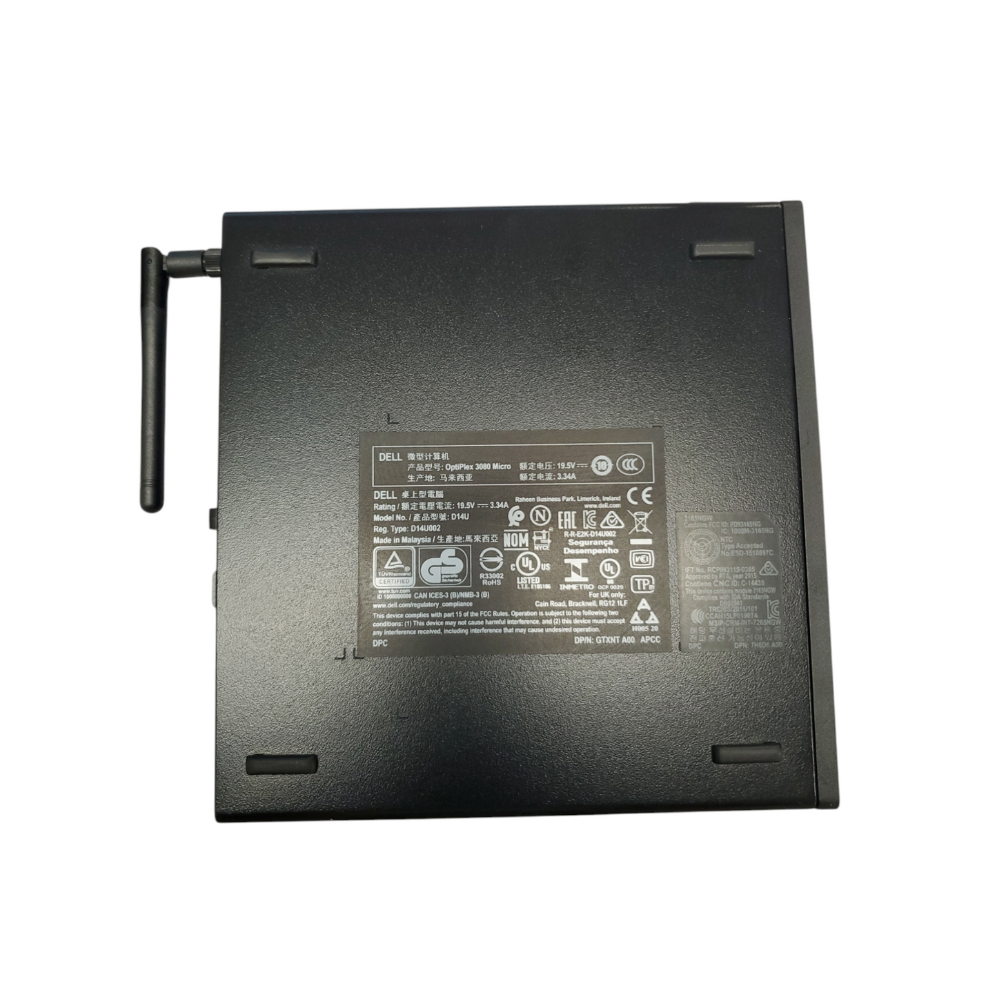 DELL Optiplex 3080 MINI SFF Core i3 10th Gen 16GB 256GB-M2